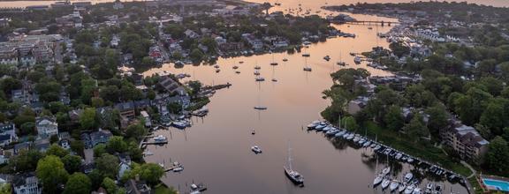 Aerial view of chesapeake bay of annapolis maryla 2025 02 11 21 23 31 utc